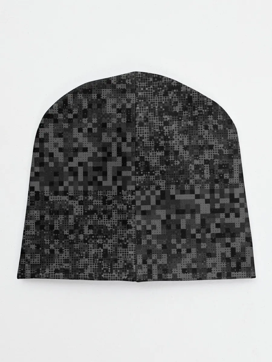 Детская шапка / Служу России, камуфляж в точку