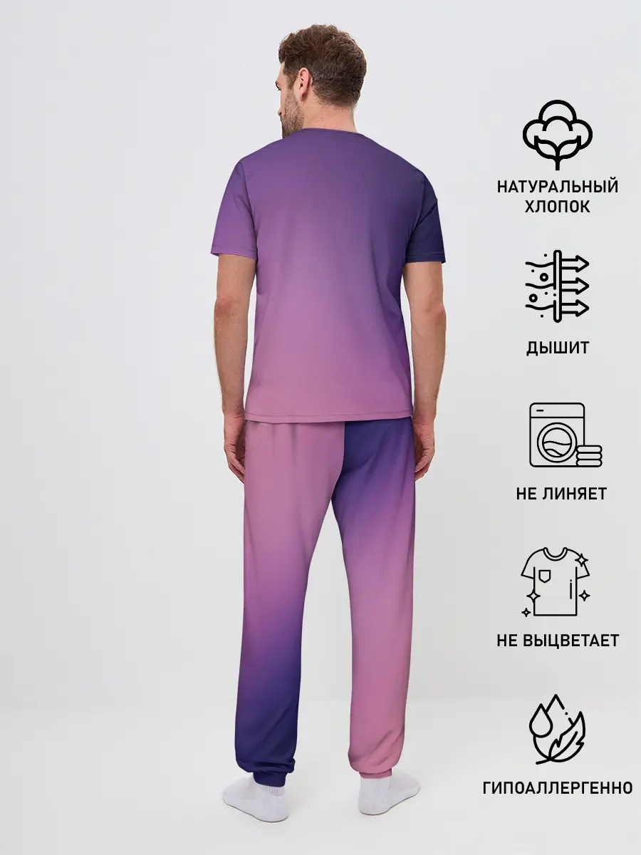 Мужская пижама с брюками / Gurren Lagann