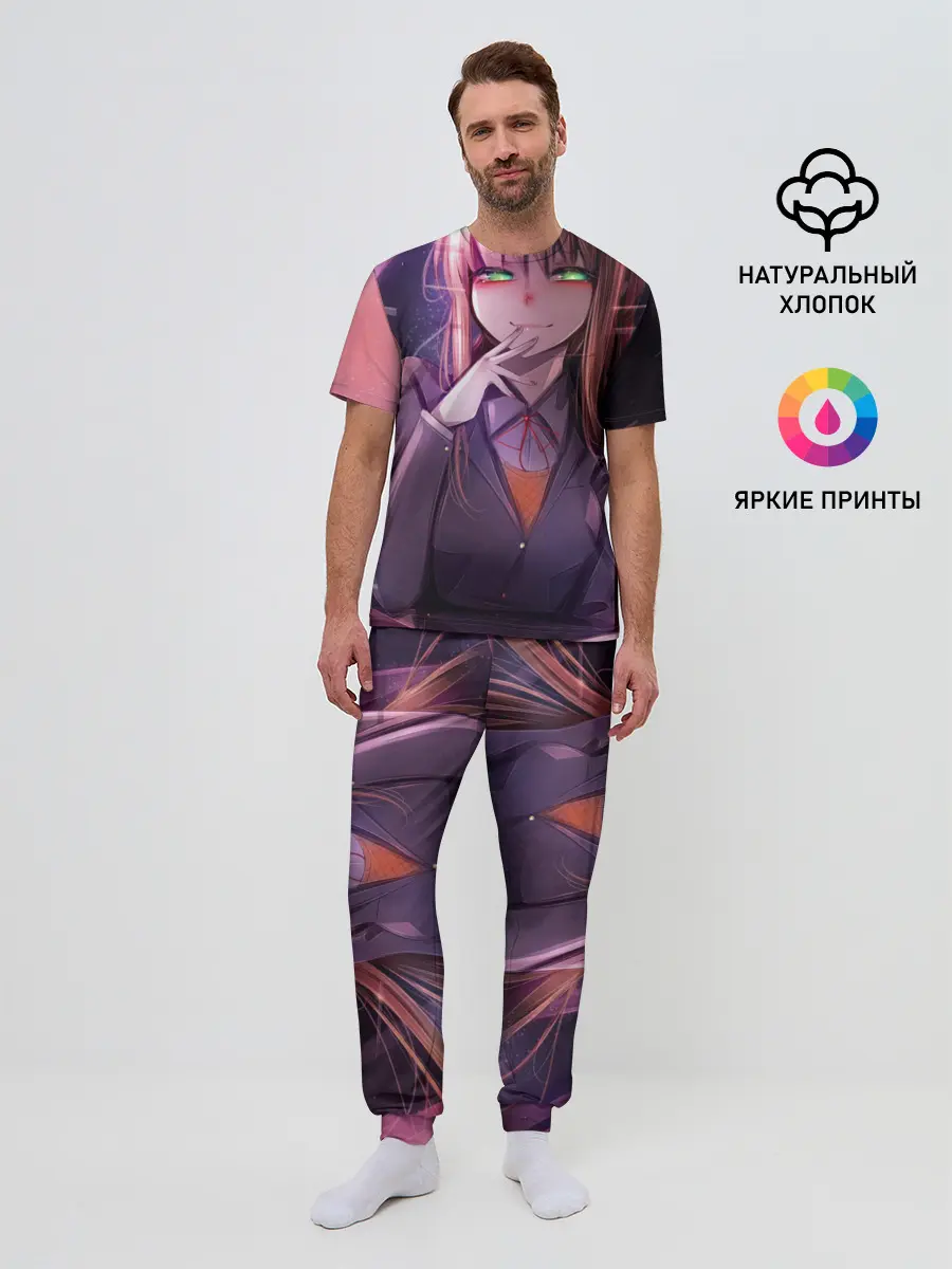 Мужская пижама с брюками / Monika Doki Doki