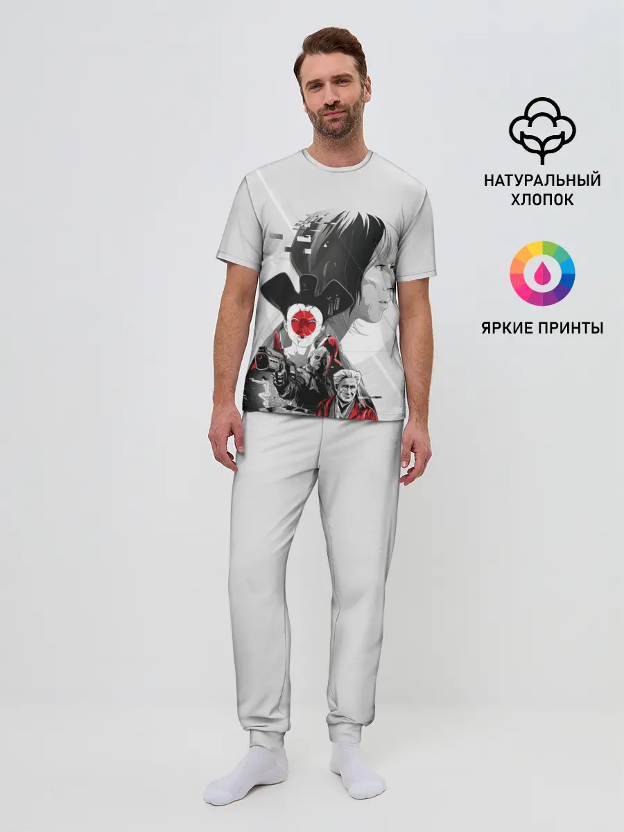 Мужская пижама с брюками / Призрак в доспехах | Фильм