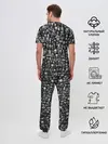 Мужская пижама с брюками / Мрачные портреты
