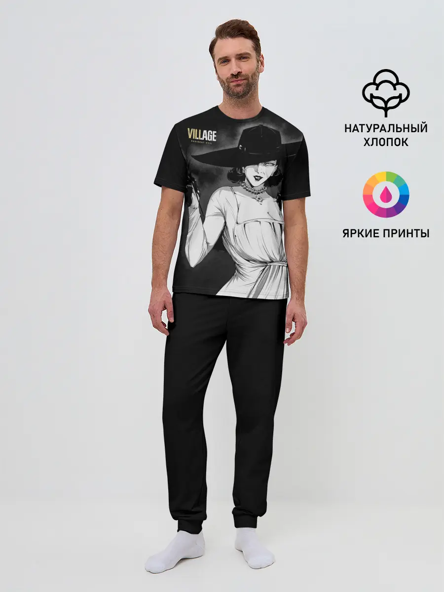 Мужская пижама с брюками / Lady Alcina Dimitrescu