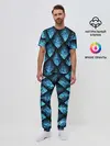 Мужская пижама с брюками / Чешуя ледяного дракона