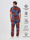 Мужская пижама с брюками / Неоновые Тропики