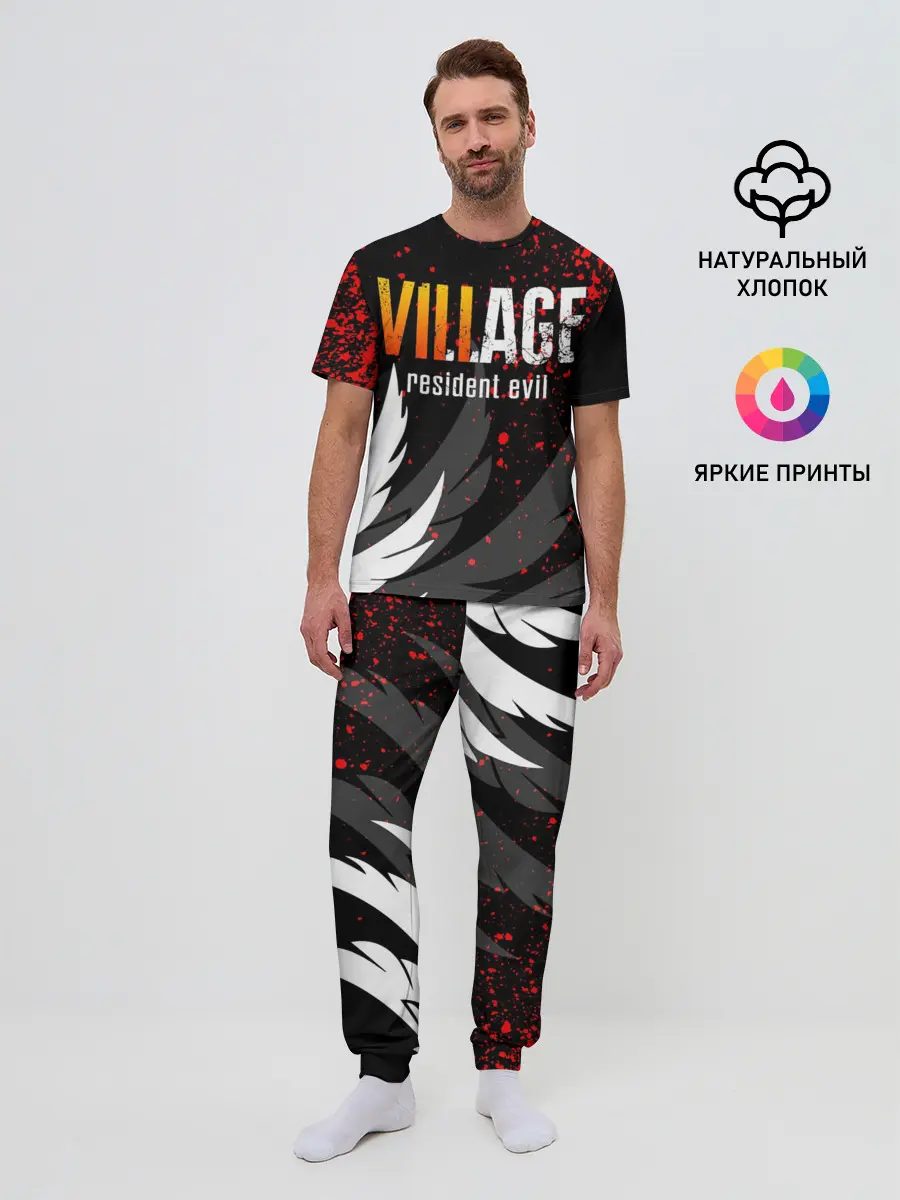 Мужская пижама с брюками / RESIDENT EVIL 8 VILLAGE