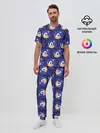 Мужская пижама с брюками / Sonic pattern