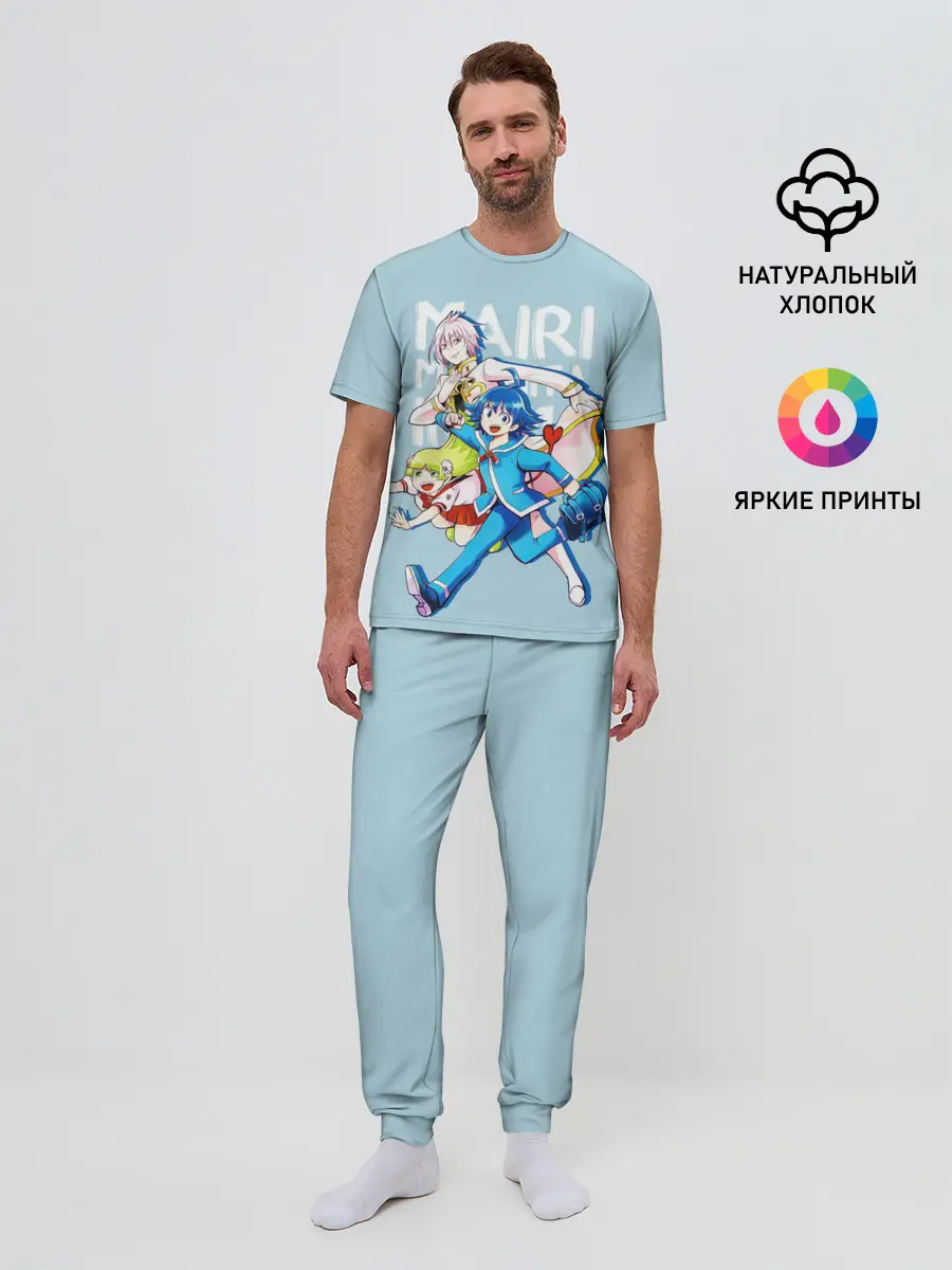Мужская пижама с брюками / Mairimashita!