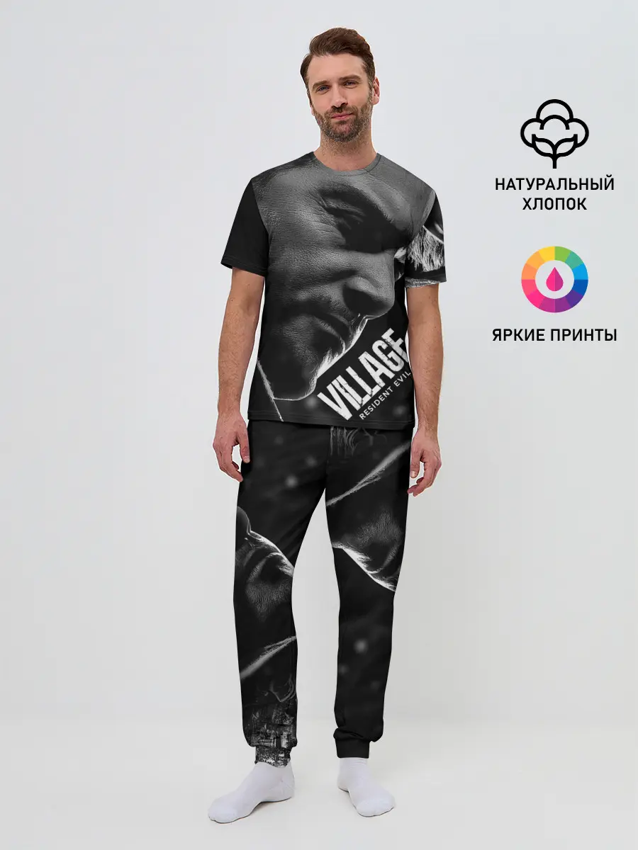 Мужская пижама с брюками / RESIDENT EVIL 8 VILLAGE