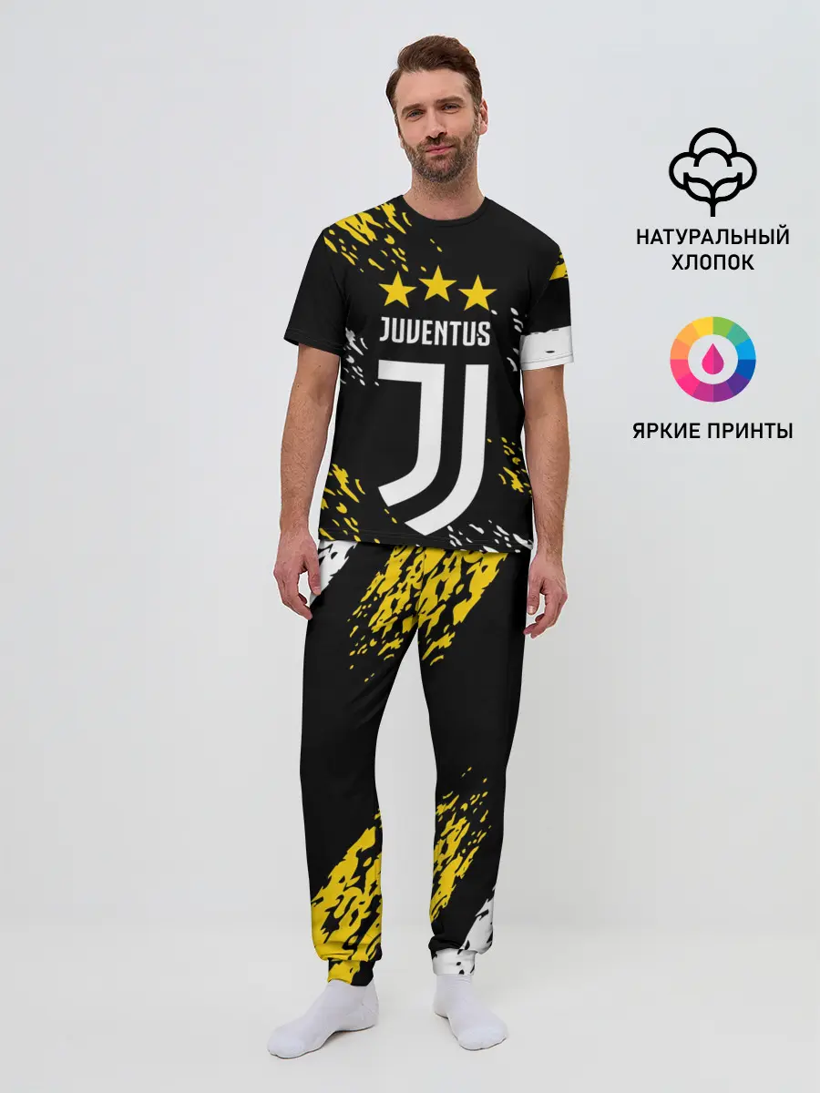 Мужская пижама с брюками / JUVENTUS / ЮВЕНТУС / КРАСКА