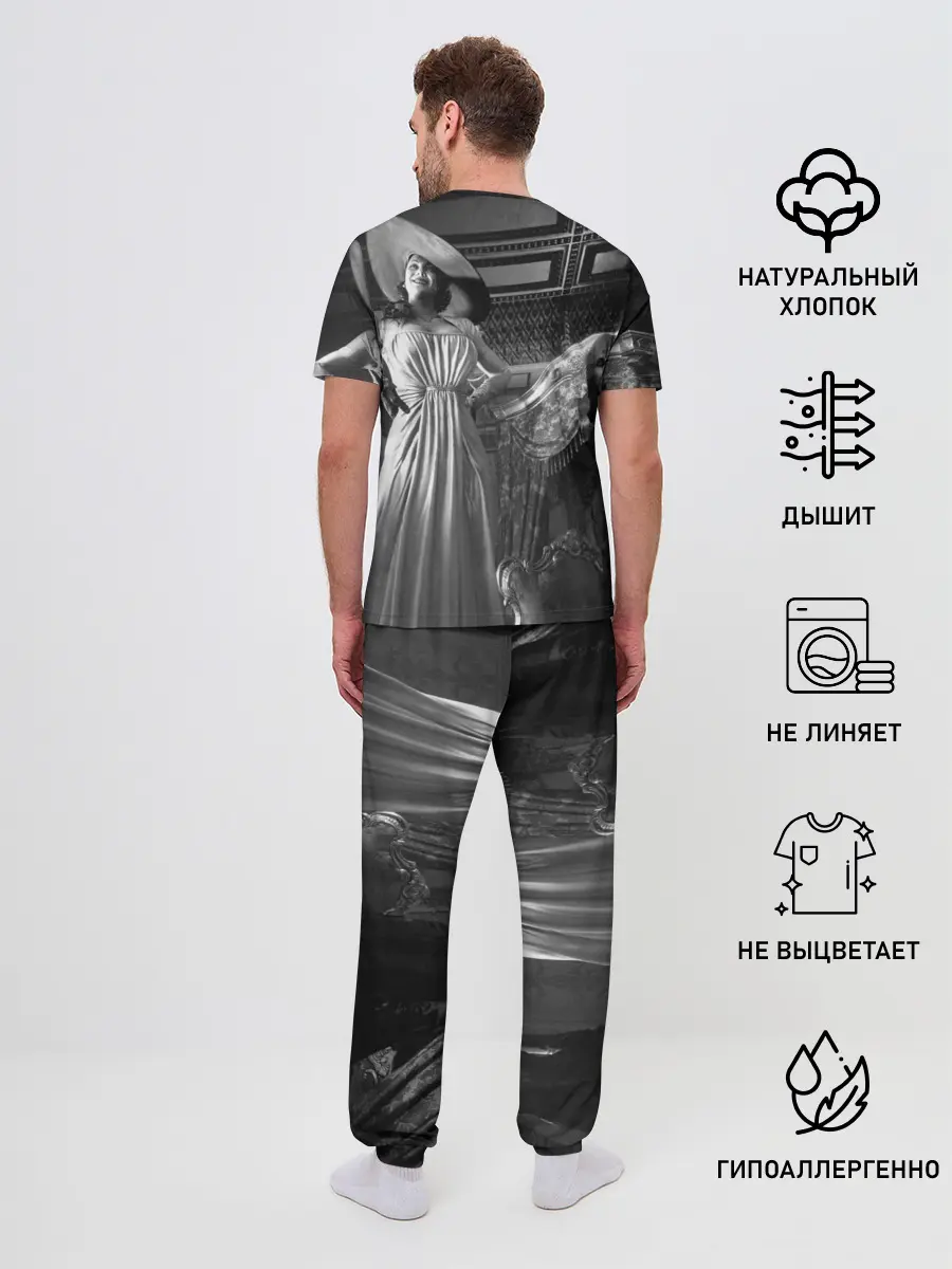 Мужская пижама с брюками / Lady Alcina Dimitrescu