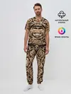 Мужская пижама с брюками / Ацтекский Календарь