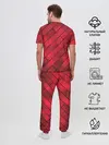 Мужская пижама с брюками / Red Boards Texture