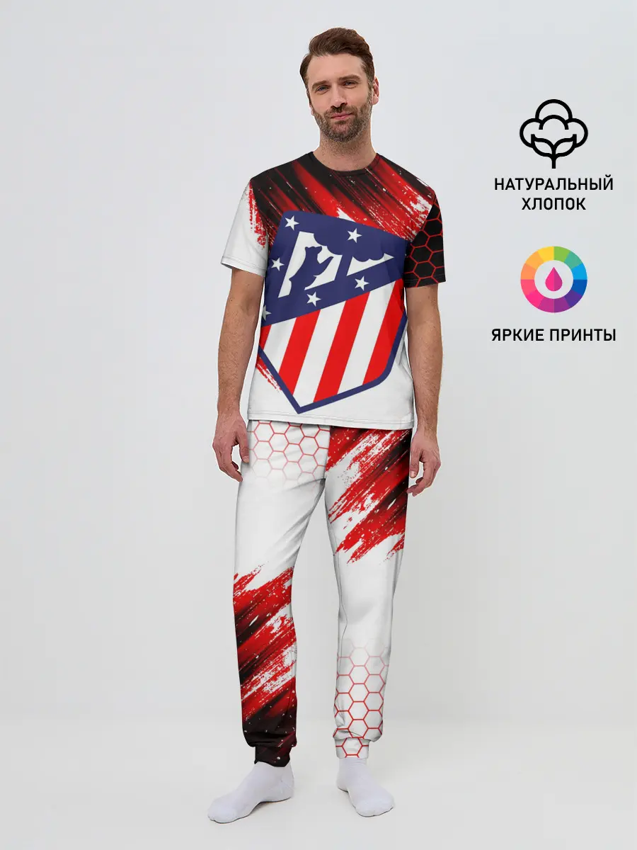 Мужская пижама с брюками / ATLETICO DE MADRID / АТЛЕТИКО
