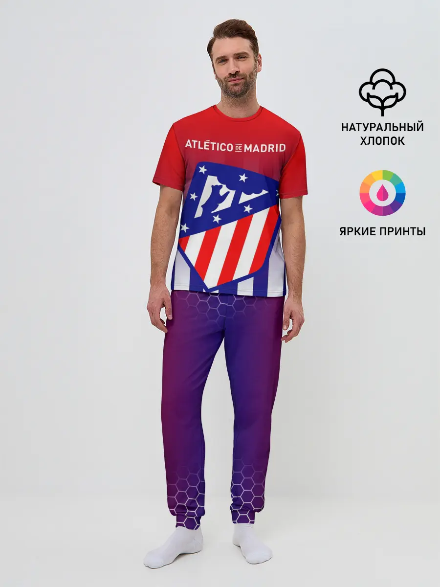 Мужская пижама с брюками / ATLETICO DE MADRID / АТЛЕТИКО