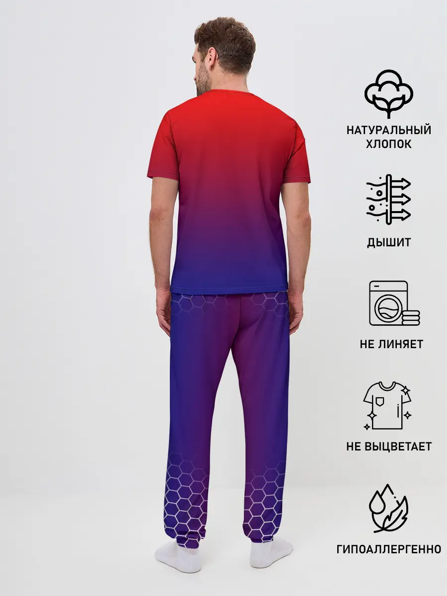 Мужская пижама с брюками / ATLETICO DE MADRID / АТЛЕТИКО