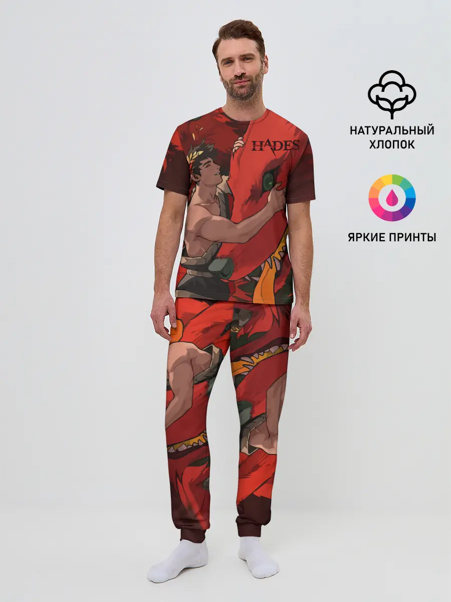 Мужская пижама с брюками / Hades Zagreus