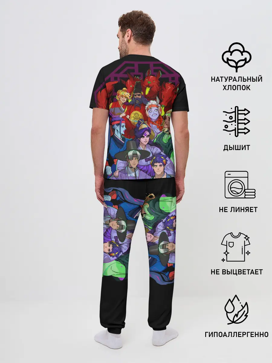 Мужская пижама с брюками / Hades heroes