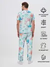 Мужская пижама с брюками / Морские жители