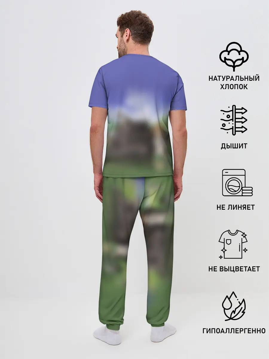 Мужская пижама с брюками / Девушки и танки | Girls und Panzer