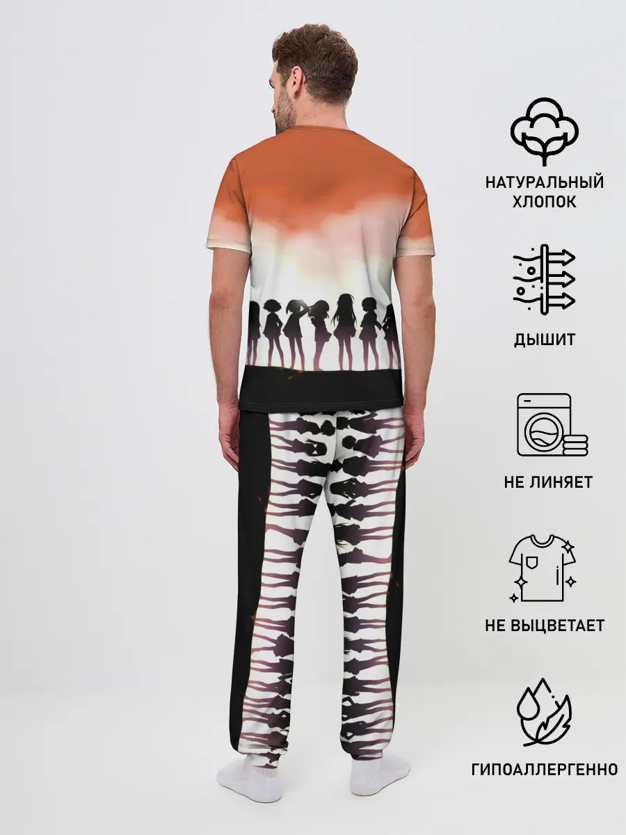 Мужская пижама с брюками / Girls und Panzer | Poster