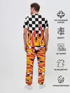 Мужская пижама с брюками / ОГОНЬ / УЗОР / PATTERN
