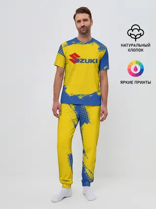 Мужская пижама с брюками / Suzuki | Сузуки