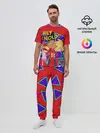 Мужская пижама с брюками / Эй Арнольд - В стиле 90-х