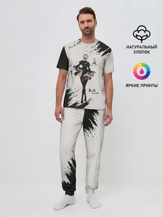 Мужская пижама с брюками / Ниэр | Nier Automata