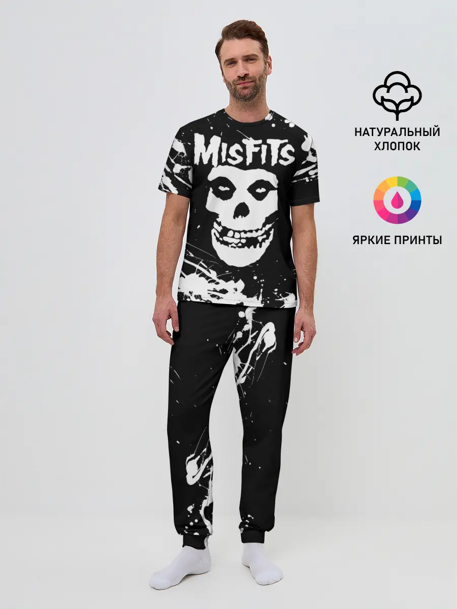 Мужская пижама с брюками / MISFITS [4]