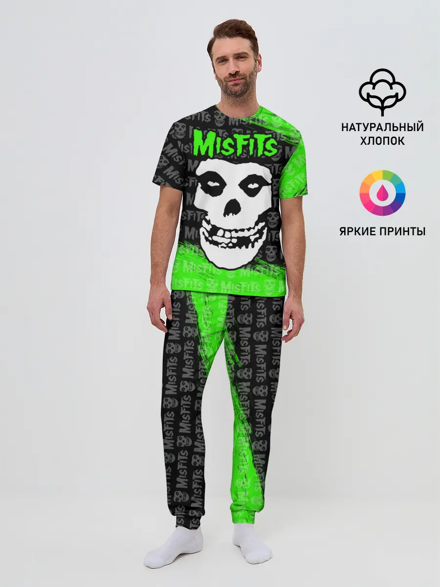 Мужская пижама с брюками / MISFITS [3]