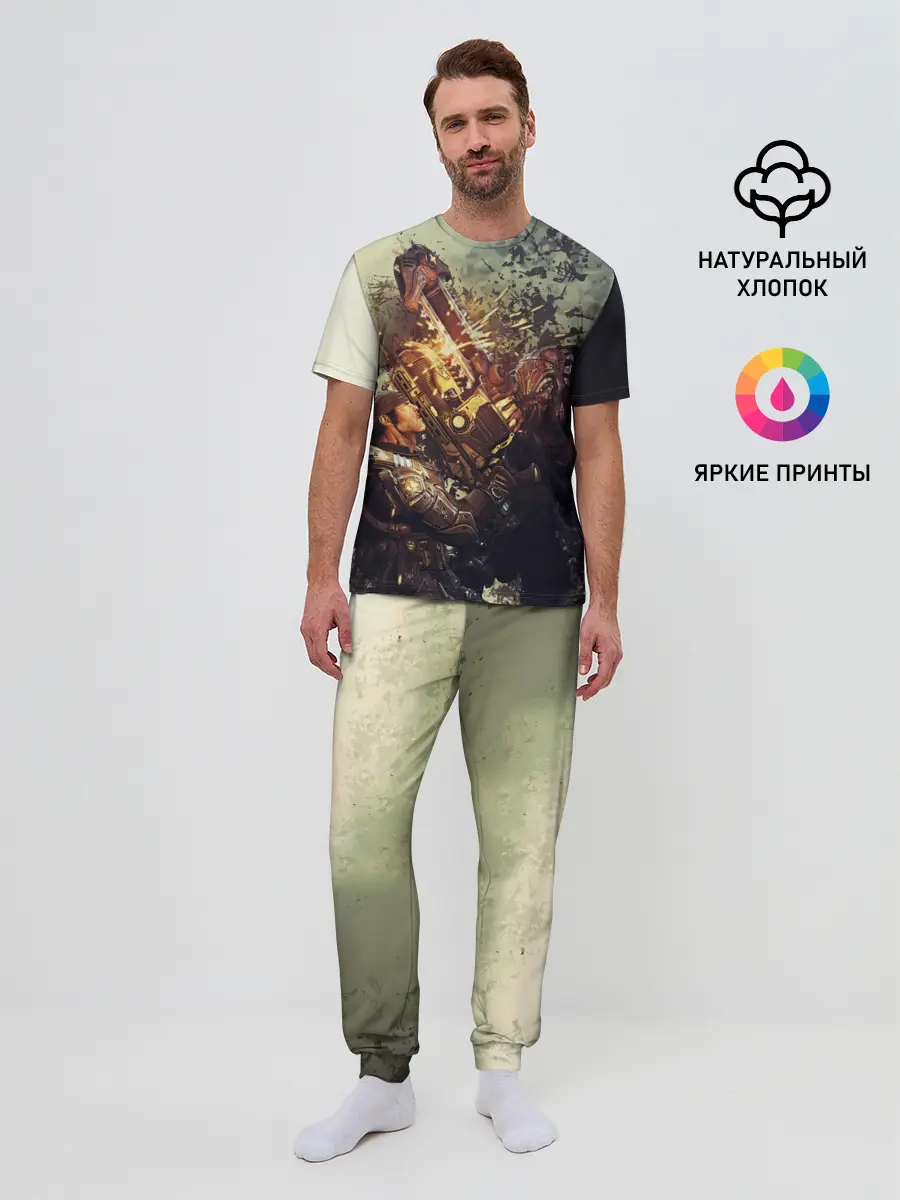 Мужская пижама с брюками / Маркус в деле