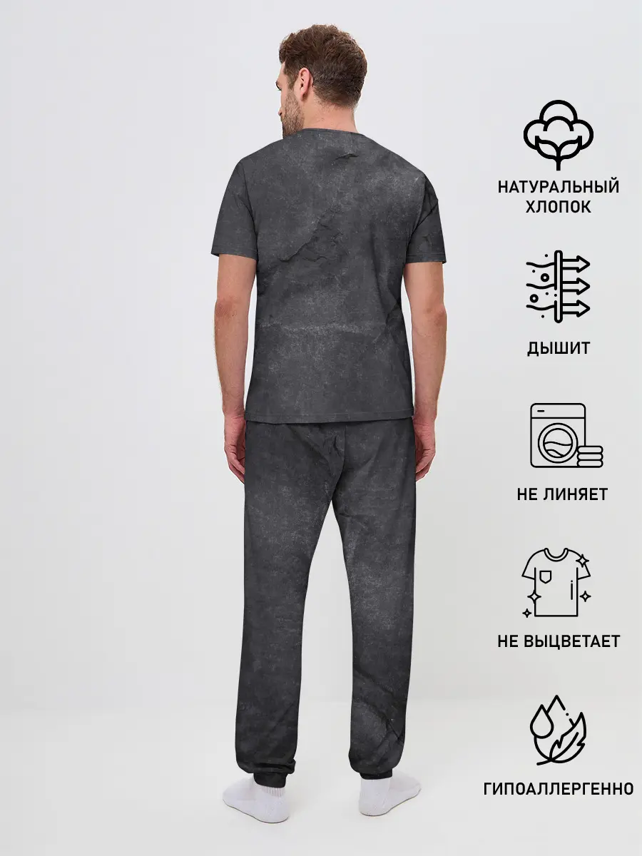 Мужская пижама с брюками / THE WITCHER КАМЕНЬ