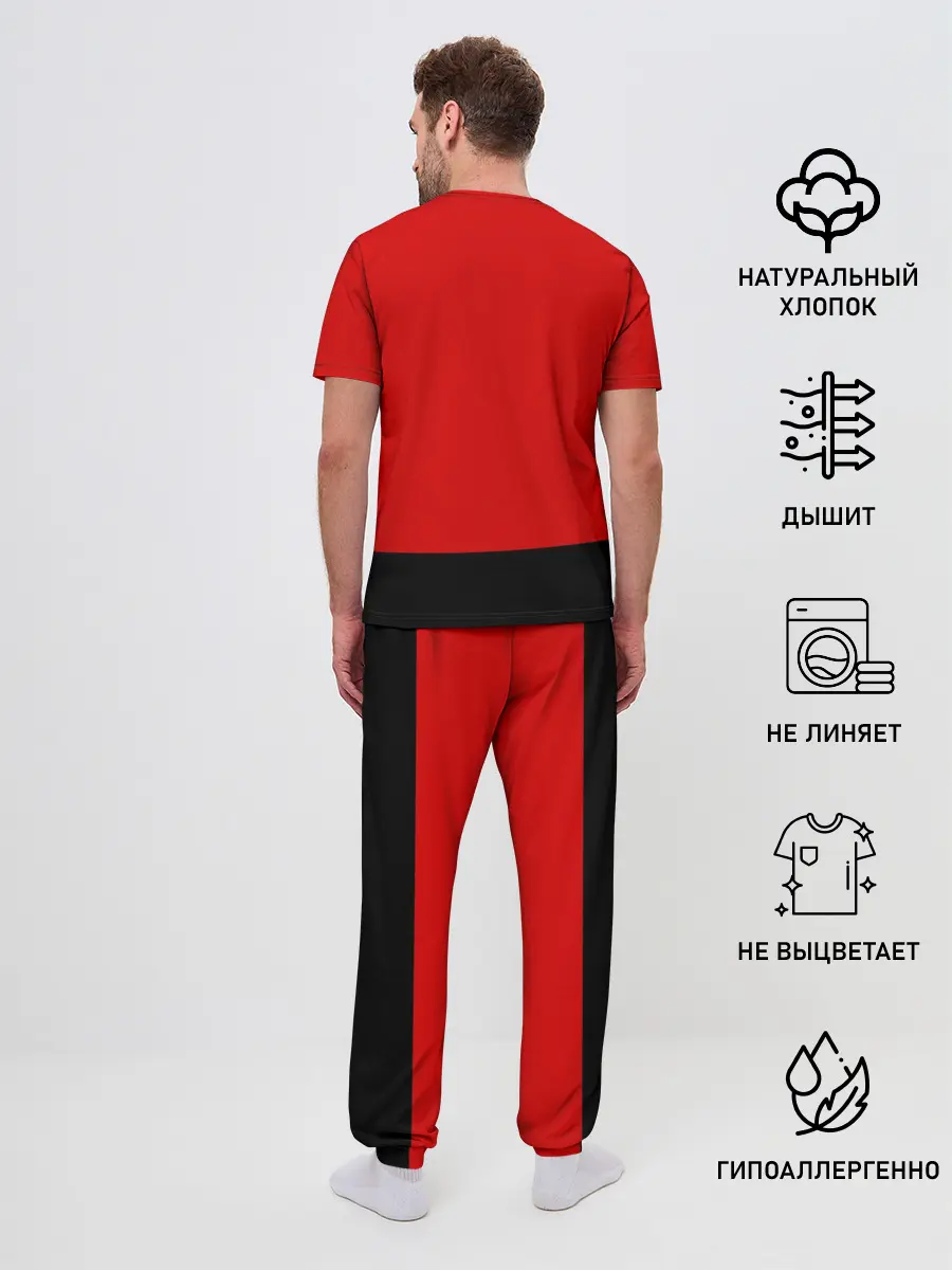 Мужская пижама с брюками / KTM MOTORCYCLES / КТМ МОТОЦИКЛ