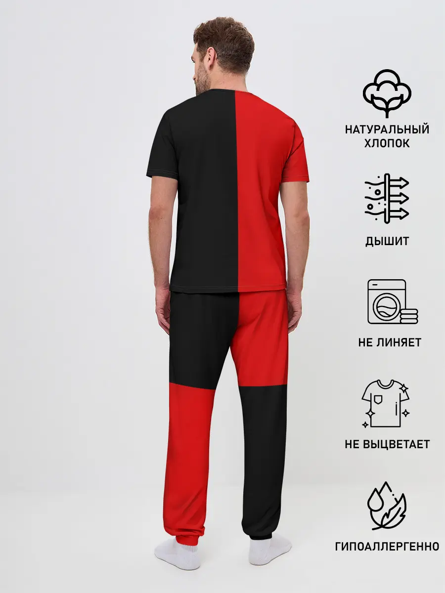 Мужская пижама с брюками / Hitman splash