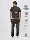 Мужская пижама с брюками / 3D ТЕМНАЯ БРОНЯ С ЗОЛОТОМ