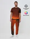 Мужская пижама с брюками / Кровавый закат