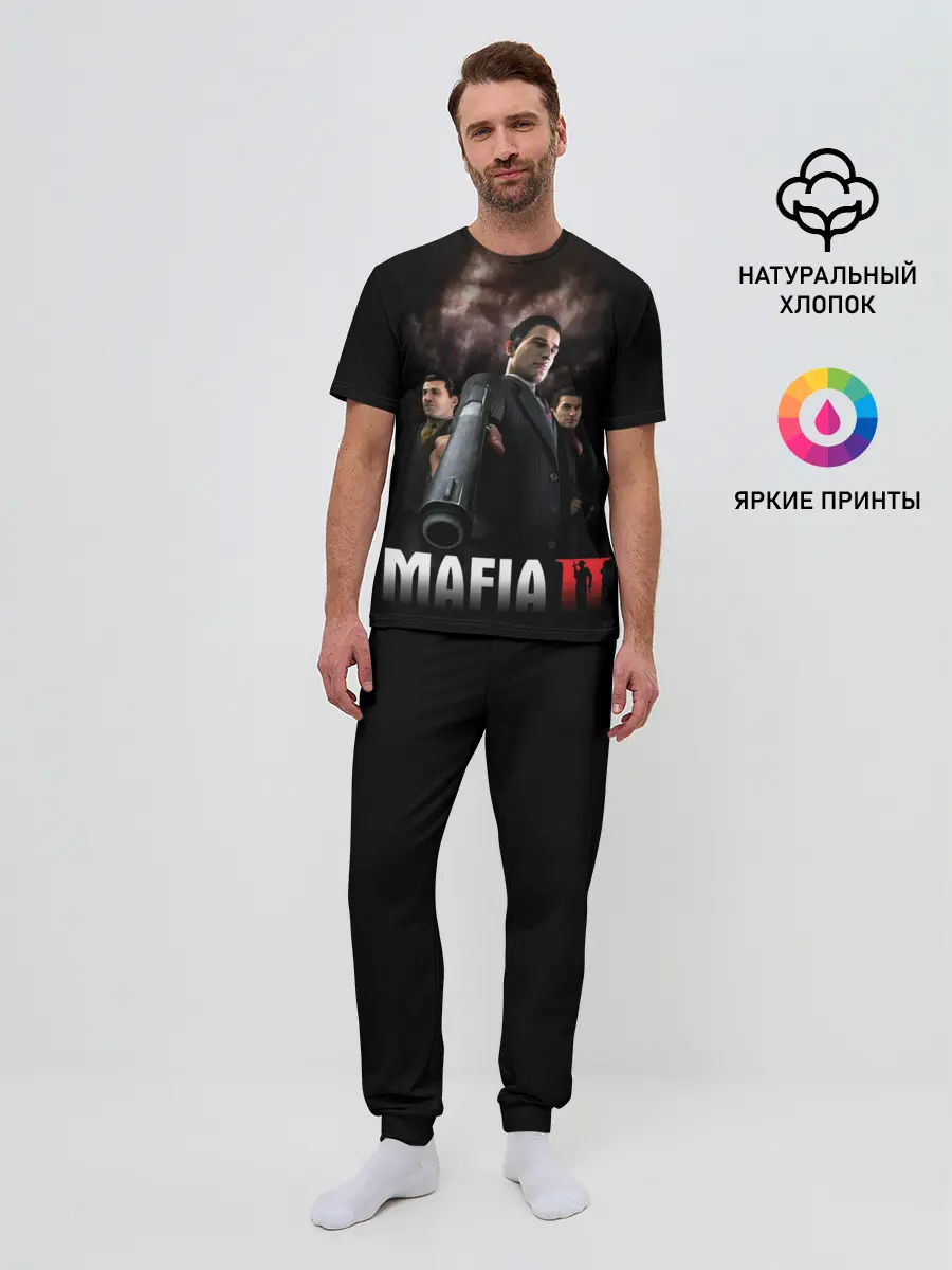 Мужская пижама с брюками / Мафиозное братство