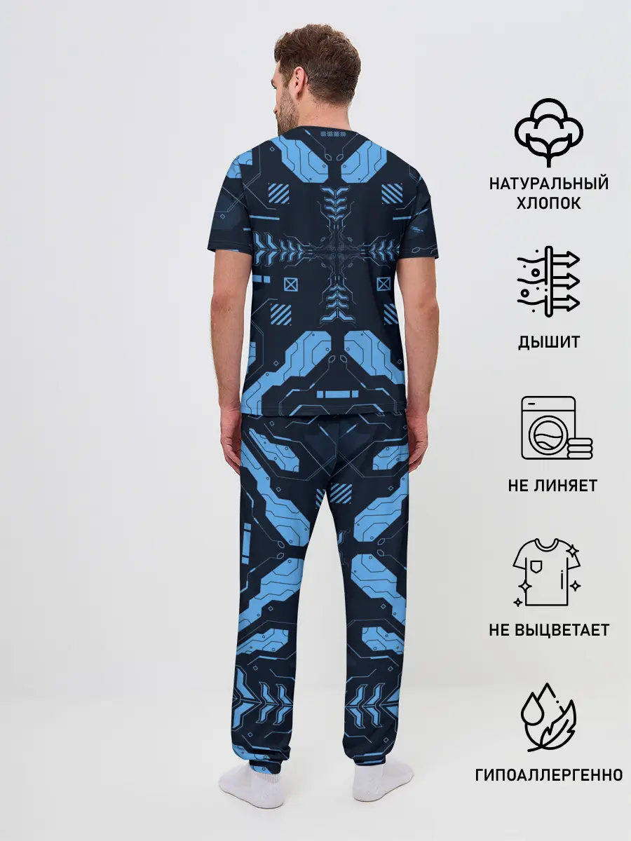 Мужская пижама с брюками / Rocket League / Рокет Лига