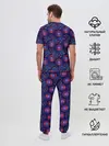 Мужская пижама с брюками / Будда