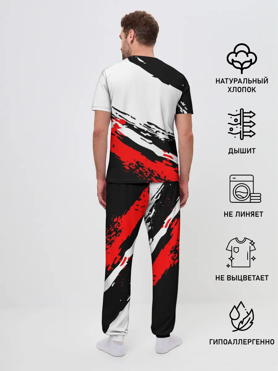 Мужская пижама с брюками / Старшая Карасуно | ВОЛЕЙБОЛ!!