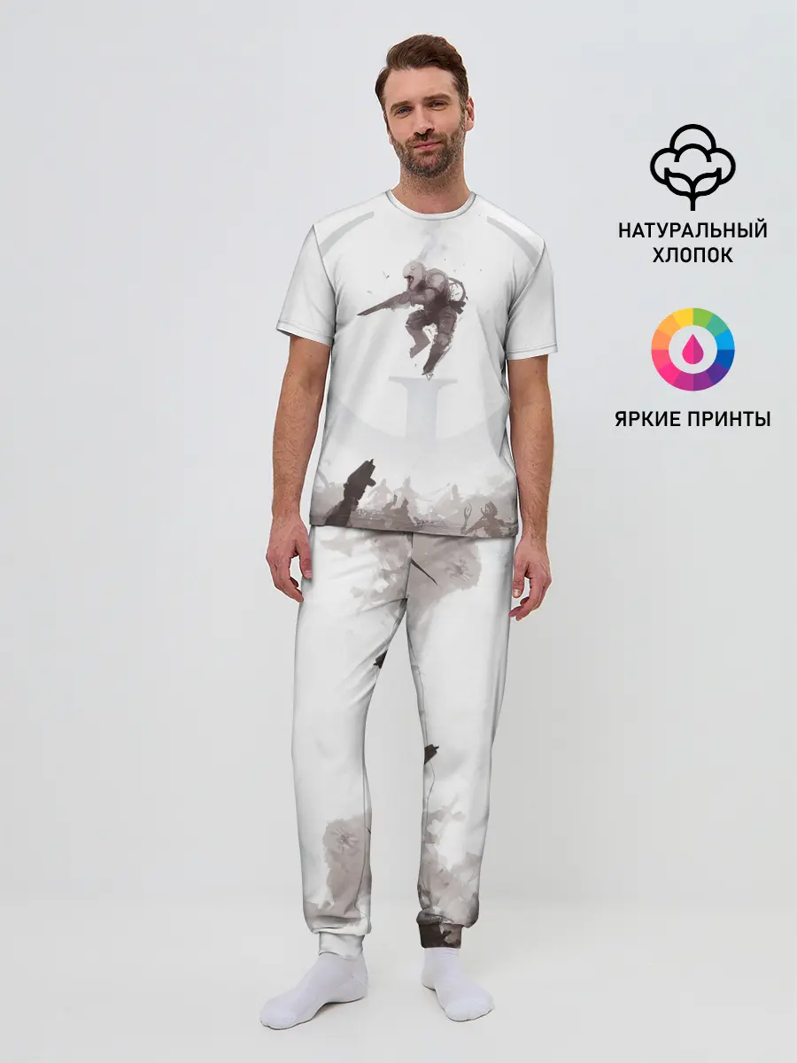 Мужская пижама с брюками / Quake War