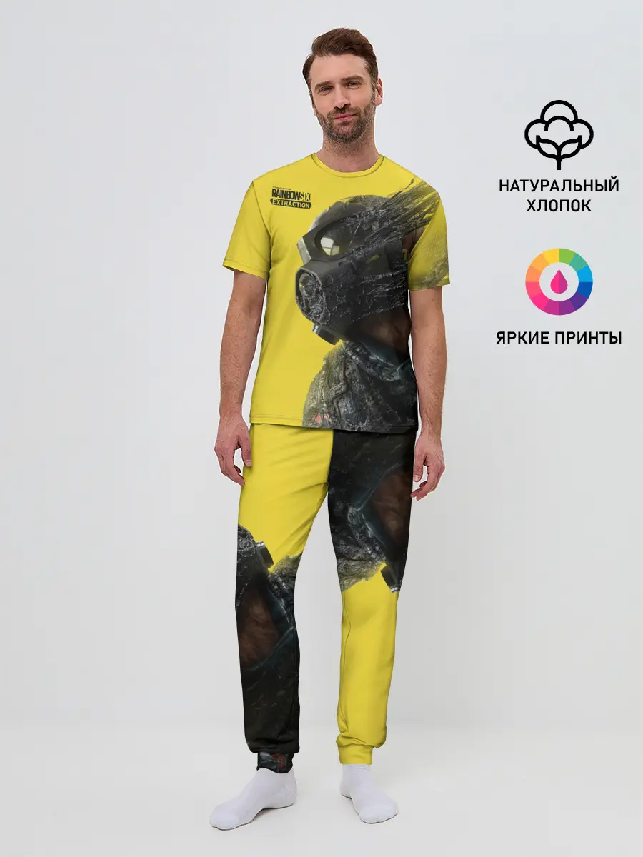 Мужская пижама с брюками / Rainbow Six Extraction / Радуга 6 Эвакуация