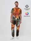 Мужская пижама с брюками / Лисица охотница