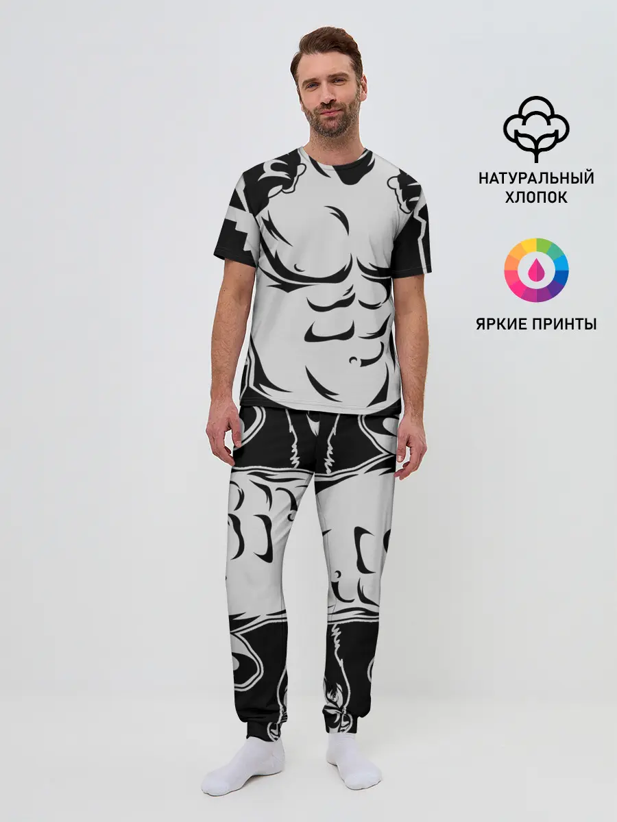 Мужская пижама с брюками / Хабиб Нурмагомедов