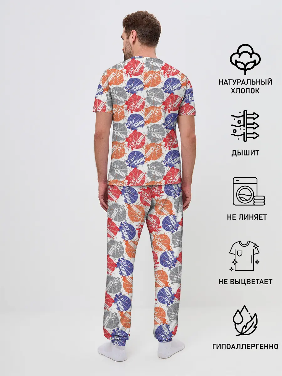 Мужская пижама с брюками / PLAY GAME