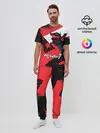 Мужская пижама с брюками / БЕРСЕРК red