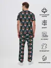 Мужская пижама с брюками / Футбол
