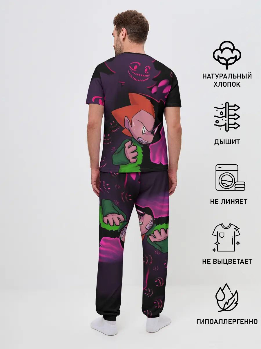 Мужская пижама с брюками / Friday Night Funkin | FNF