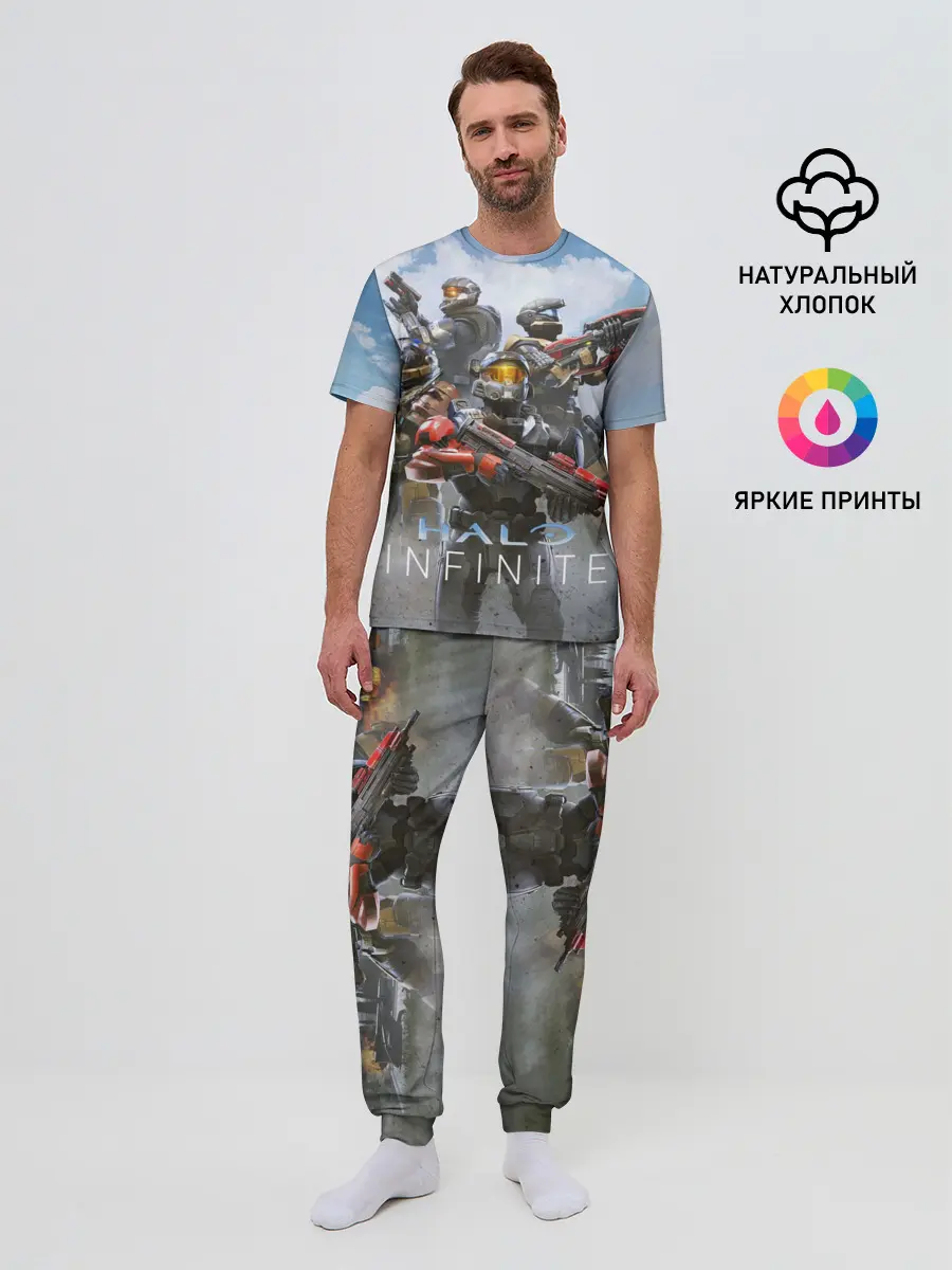 Мужская пижама с брюками / Halo infinite Мультиплеер