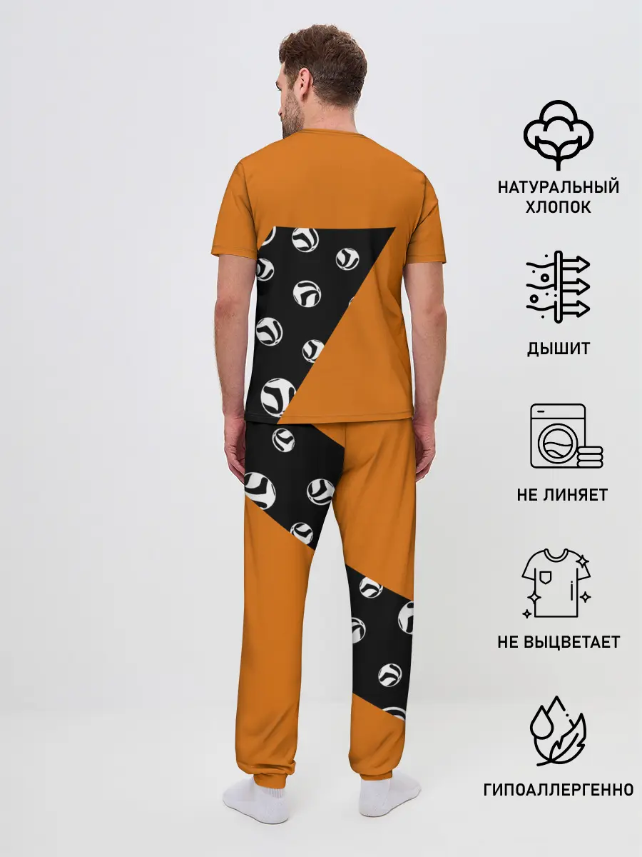 Мужская пижама с брюками / Haikyu!! | ВОЛЕЙБОЛ!!